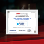 Ones Technology CMMI Dev Maturity Level 5 Across Software and Hardware RD