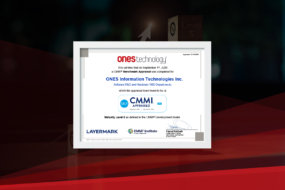 Ones Technology CMMI Dev Maturity Level 5 Across Software and Hardware RD